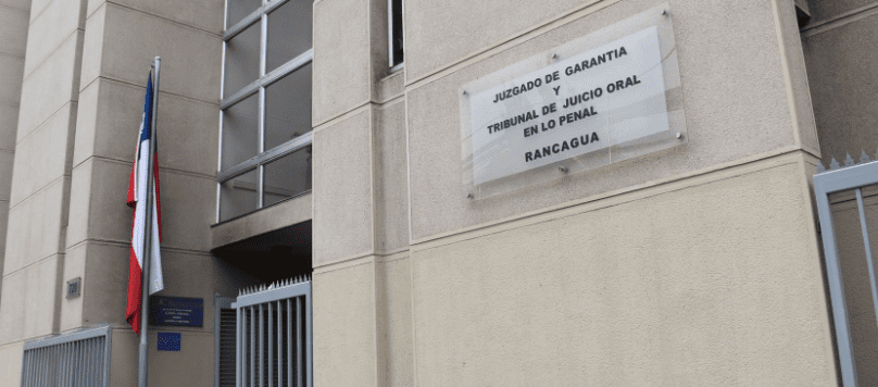 Tribunal Oral en lo Penal de Rancagua condena a autor de homicidio