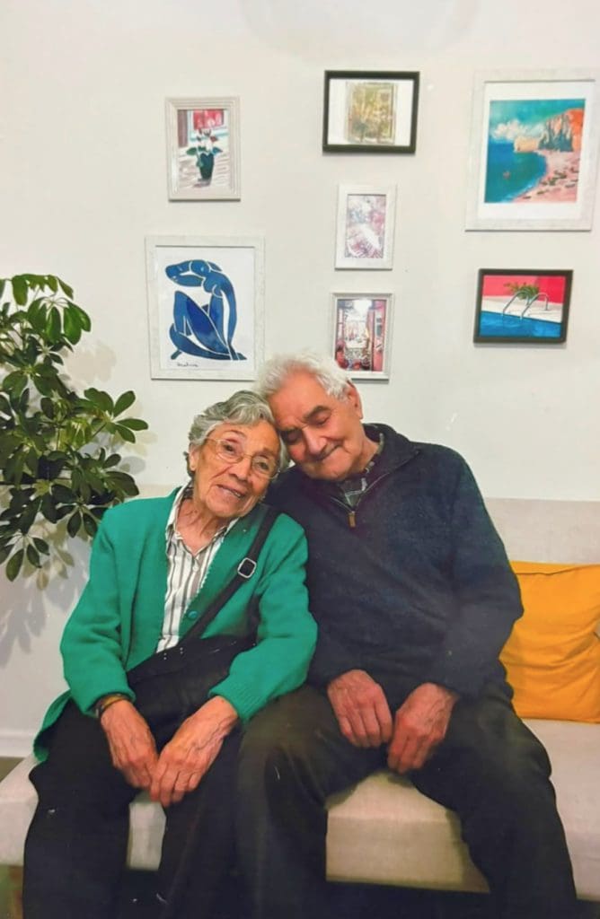 Margarita Campos y Hernán Espinoza