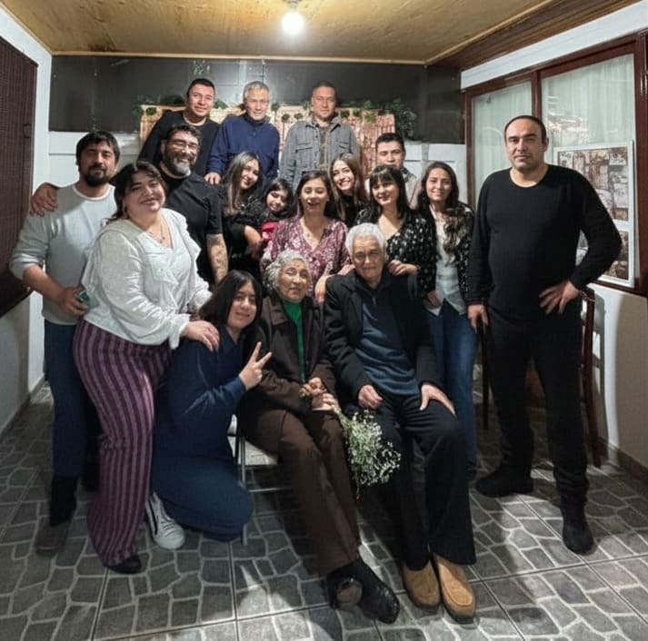 pareja rancagüina celebra 70 años