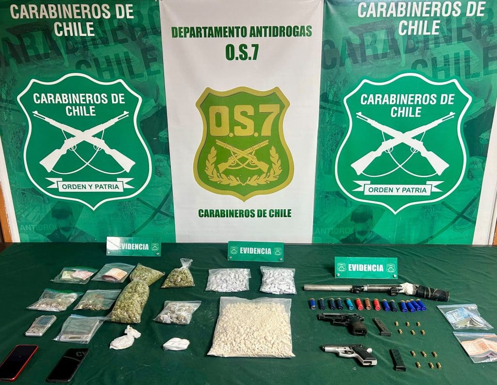 Operativo del OS-7 tras allanamiento de cinco domicilios en Rengo