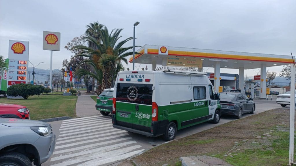 Un cliente resultó herido a bala durante el ataque registrado en un servicentro de Rancagua.