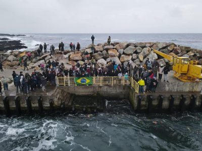 Hace algunas semanas se despidió de manera simbólica al Lula en el polémico muelle de Bucalemu.
