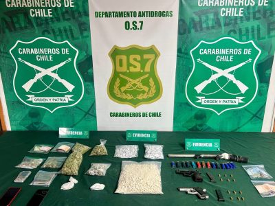 Operativo del OS-7 tras allanamiento de cinco domicilios en Rengo