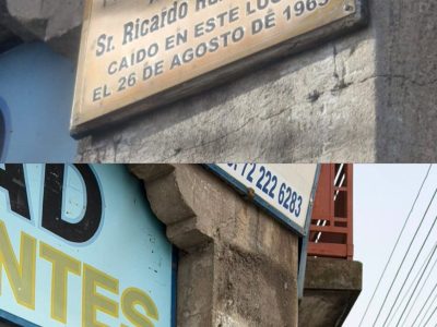 placa a martir de bomberos
