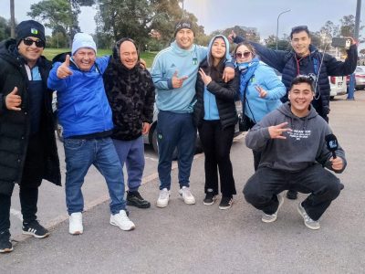 hinchas de O’Higgins en Uruguay