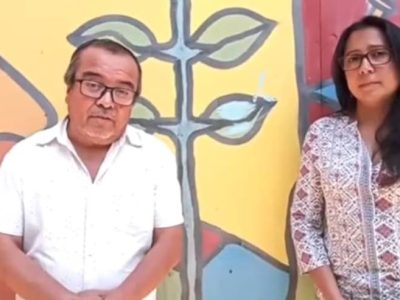 Danilo Jorquera, junto a Pamela Zamorano, presidenta de la Comunal Rancagua del Partido Comunista. A través de este video publicado por Jorquera en sus redes sociales este fin de semana, reiteró su postulación como candidato a  la alcaldía por Rancagua.