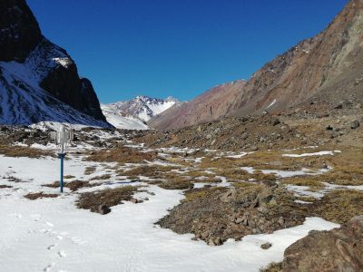 Foto Estación DGA - Laguna El Yeso