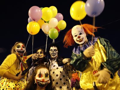 La gran tradición en Halloween es disfrazarse, y hacerlo de algo que dé miedo. EFE/ Mauricio Dueñas Castañeda