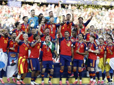 La selección española se proclama campeona del mundo por segunda vez. EFE/EPA/WILL OLIVER