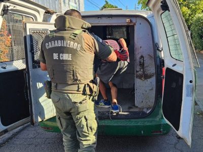 Carabineros detuvo en Rancagua a dos acusados por robo ocurrido en Curicó