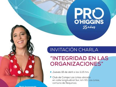 Charla Integridad en las organizaciones