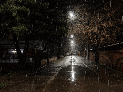 La Dirección Meteorológica prevé chubascos aislados de agua-nieve durante la madrugada del sábado en Rancagua y otras comunas del valle.