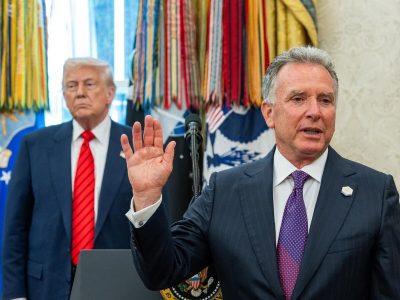 Archivo - El enviado especial de Estados Unidos, Steve Witkoff, junto al presidente del país, Donald Trump.
- Joyce N. Boghosian/White House/d / DPA - Archivo