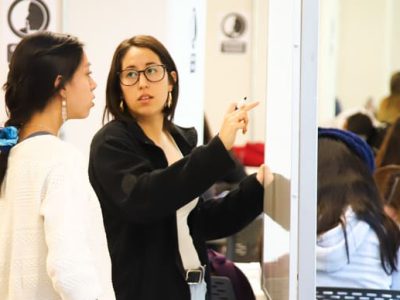 Estudiantes comparten un espacio de la residencia femenina de Santo Tomás Rancagua