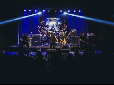 Rifftheria en vivo durante el Festival Sexta Legión 2024 en el ex Teatro Apolo