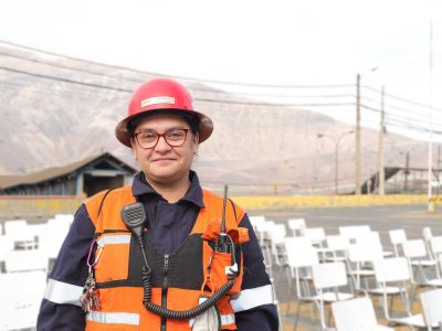 Mariìa Fabiola Marten, operadora-mantenedora Fundición
