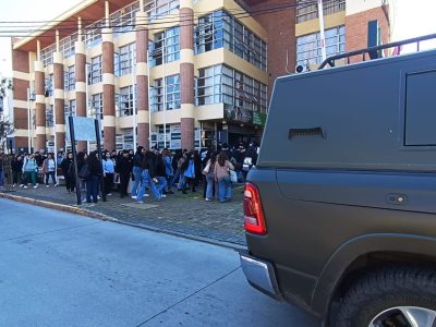 Simulacro de aviso de bomba realizado en Santo Tomás de Rancagua