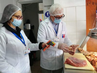 Seremi de Salud fiscaliza en carnicerías protocolos Covid-19 y condiciones sanitarias de los productos 1