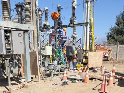 Trabajos en subestación Graneros 2