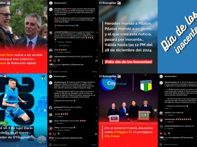 El origen de las bromas del día de los inocentes en el Instagram de El Rancagüino