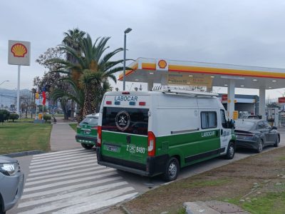 Un cliente resultó herido a bala durante el ataque registrado en un servicentro de Rancagua.