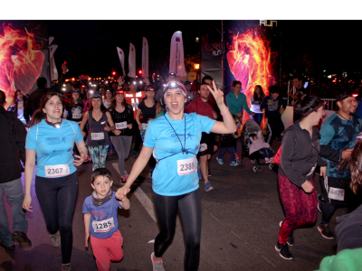 corrida nocturna
