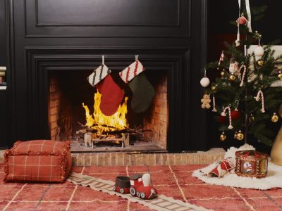 Como es habitual, el rojo es el color estrella de la Navidad. Foto cedida por Lorena Canals