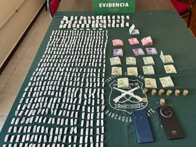 detenidos droga rancagua