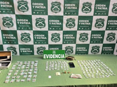 detenidos droga