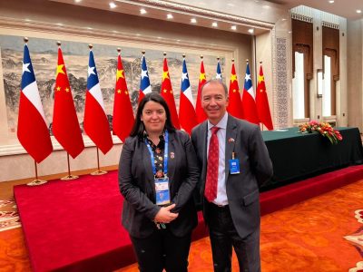 diputada romero en China