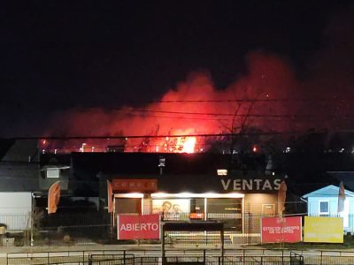 incendio forestal