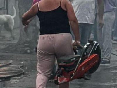 intento robo bomberos